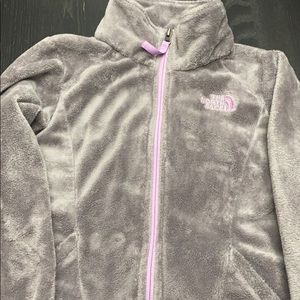 Girls size 7/8 North face fleece